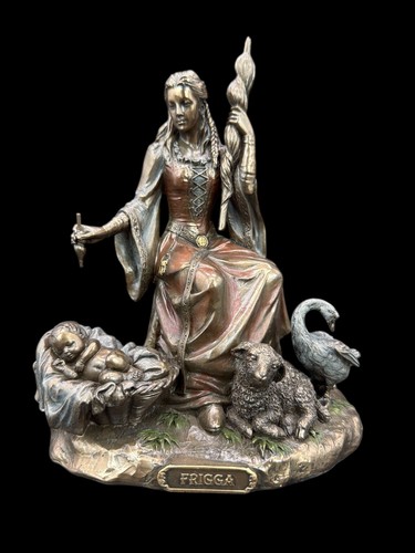 Figurina frigg dea nordica - frigg,