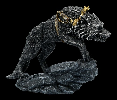Germanische fenris lupo - fenris, figura