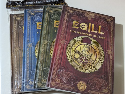 Lotto volumi saga egill - saga, di